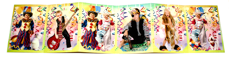 אלבום פורים ליצנים מצב פתוח לגודל 15על 21